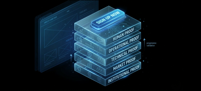 The Proof Stack: A Practical Trust Framework for Fintech Websites