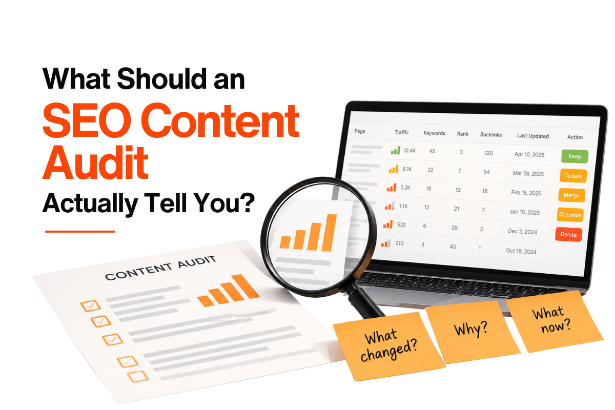 What Should an SEO Content Audit Actually Tell You?